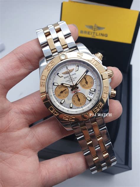 breitling chronomat 41 rose gold review|breitling chronomat 42 for sale.